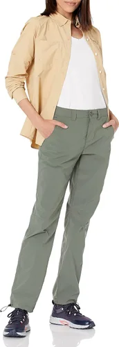 Vista 4 de Tienda Essentials Pantalones de senderismo tejidos elásticos para mujer con bolsillos utilitarios