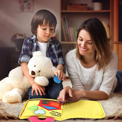Vista 5 de ZaxiDeel Libro tranquilo para bebés
