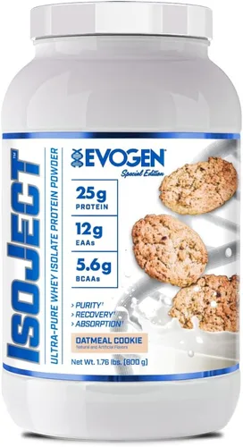 Vista 16 de Evogen Isoject - Aislado de proteína de suero Proteína de suero en polvo ultra pura con enzimas encendedoras, BCA y EAA Absorción y recuperación