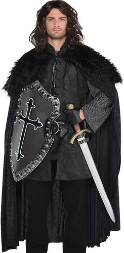Vista 2 de Warrior Tunic Black Costume