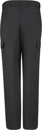 Vista 2 de Pantalones cargo industriales Red Kap para hombre, resistente a las manchas, de calce relajado Negro
