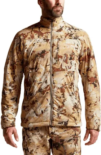Vista 27 de SITKA Gear Chaqueta ambiental aislada de caza para hombre