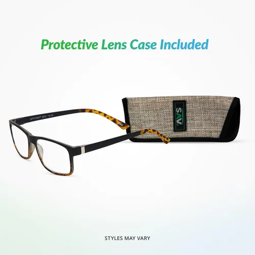 Vista 6 de Optitek Tri Focus 2202 - Gafas de lectura negras para mujer