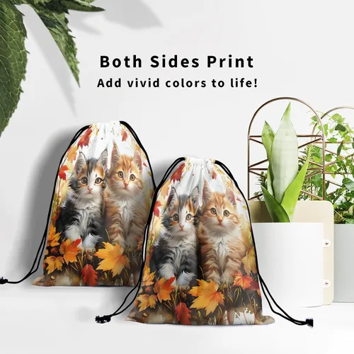 Vista 168 de Bolsa de agarre de gimnasia de piel de animal, bolsa de gimnasia con cordón ajustable, bolsa de cuerda para fauna silvestre, Mariposas Galaxy