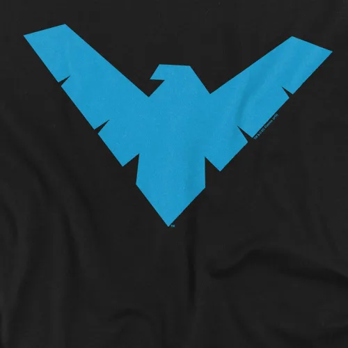 Vista 2 de Popfunk Camiseta Nightwing Logo Negro a. negro