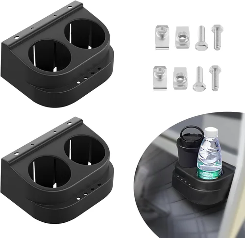 Vista 8 de Club Car DS Cup Holder Kit Dual para 1993 en adelante carrito de golf OEM # 1016811 101708301 Paquete individual