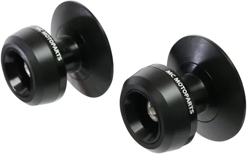 Vista 2 de MC MOTOPARTS Twall - Carretes de basculante CNC de 0.315 in compatibles con GSX-R 1000 750 600 GSX R1000 15 16 17 K8 K9 2019 2020 (negro)