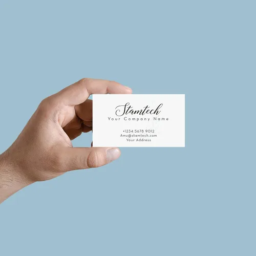 Vista 5 de STAMTECH Tarjetas de visita personalizadas profesionales - Tarjetas de visita personalizadas de doble cara Impresión colorida frontal y trasera