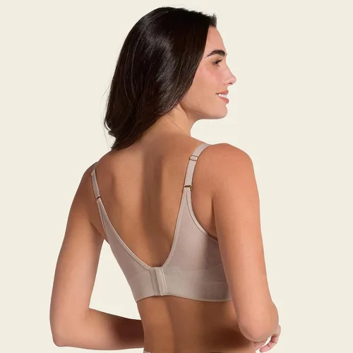 Vista 6 de Leonisa Sujetador push up de espuma viscoelástica con aros - Sujetadores delanteros con tiras para mujer