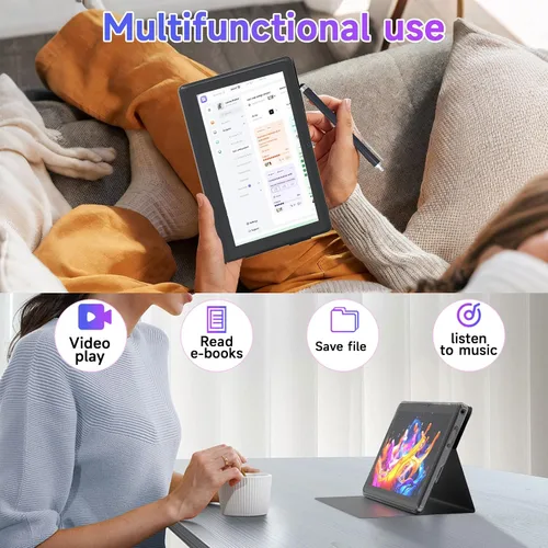 Vista 5 de Andriod Tablet de 7 pulgadas con funda protectora, RAM 8 GB (3 GB+5 GB expandir) ROM 32 GB 1TB Expand, IPS 1024 * 600 Bluetooth, 2.4G+5G WiFi, GMS