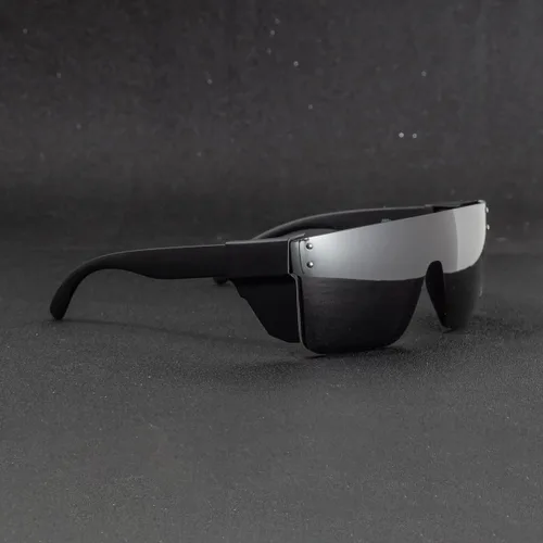 Vista 4 de Gafas de sol polarizadas para hombres y mujeres, resistencia al impacto, Z87.1safety UV400, protección ligera para trabajadores