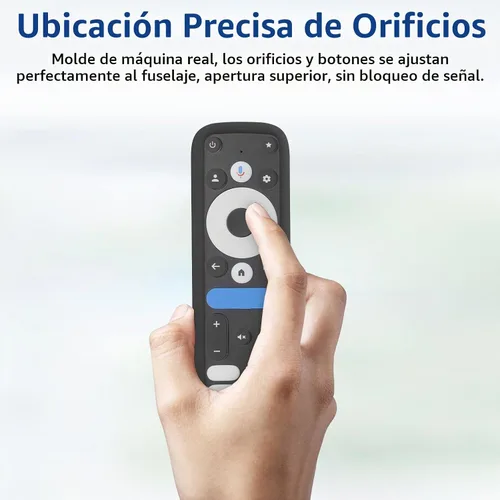 Vista 4 de LEFXMOPHY Funda para dispositivo de transmisión onn 4K Pro (2024) Android TV Box Remote, funda negra de silicona Negro