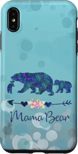 Vista 11 de iPhone 12 Pro Max - Carcasa para iPhone 12, diseño floral, color azul claro