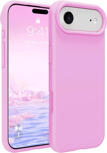 Vista 41 de Funda de silicona prémium para iPhone SE/8/7, con forro de microfibra suave antiarañazos, a prueba de golpes, color negro, iPhone SE/8/7