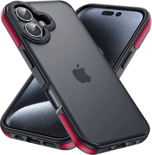 Vista 54 de Yriklso 3 en 1 Funda Magnética Fuerte para iPhone Air, 1X Protector de Pantalla + 1X Protector de Lente de Cámara, Cubierta Protectora a Prueba