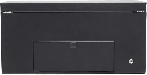 Vista 5 de Enrollador triple para reloj WOLF Viceroy con almacenamiento, Contemporáneo, Negro