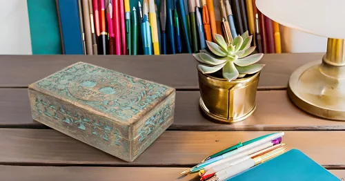 Vista 6 de Gran regalo de cumpleaños, caja de joyería decorativa de madera hecha a mano, organizador de joyas tallado en árbol de la vida, caja de recuerdos