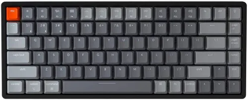 Vista 9 de Keychron K2 Versión 2 Teclado mecánico inalámbrico para juegos, Bluetooth/USB cableado compacto de 84 teclas con retroiluminación RGB LED N-Key