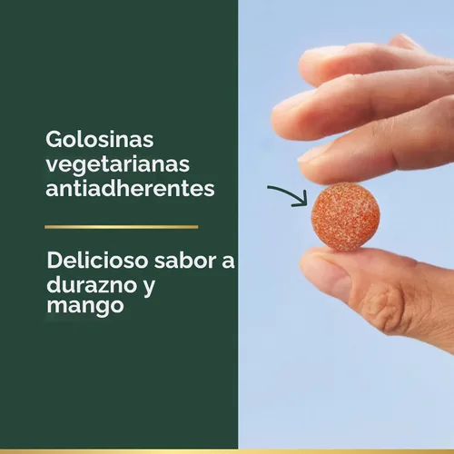 Vista 4 de Nature's Bounty Gomitas de glicinato de magnesio de alta absorción, 100 mg de magnesio por porción, salud de todo el cuerpo, goma sin pegar, sabor a