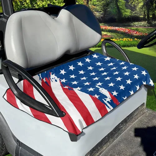 Vista 37 de Funda para asiento de carrito de golf, ligera, ajuste universal, accesorios para carrito de golf, fácil de instalar