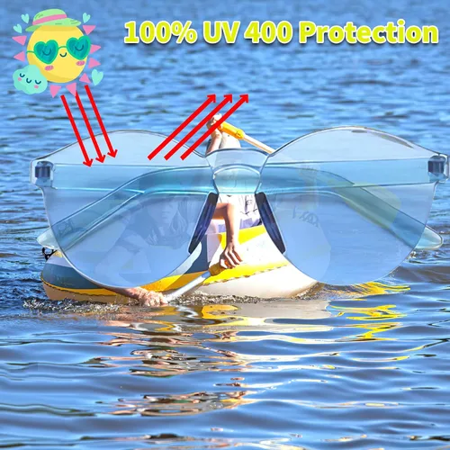 Vista 5 de MIUSKATL Paquete de 12 lentes de sol para niños, sin marco, regalos de fiesta, gafas de sol coloridas para mujeres, niñas, niños, gafas de fiesta