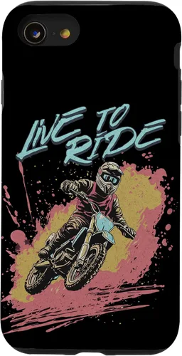 Vista 18 de Live to Ride Dirt Bike Motocross Racing Motorcycle Riding Case for iPhone 16