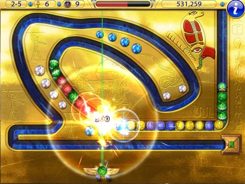 Vista 6 de Luxor Amun Rising HD Online Game Code