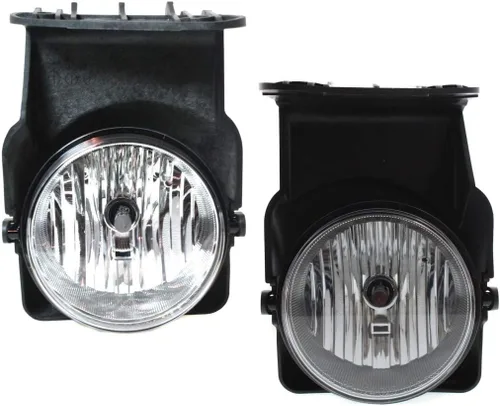 Vista 8 de KarParts360 Para 2005 2006 GMC Sierra 1500 Conjunto de luz antiniebla lado del conductor con bombillas reemplaza GM2592154