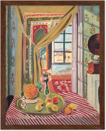Vista 54 de Poster Master Póster Vintage de Henri Matisse – Impresión Retro de Fauvismo – Regalo para Artista, Inauguración de Casa – La Ventana, Maceta