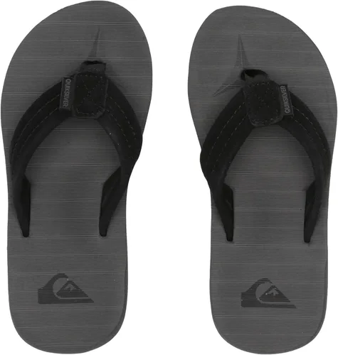 Vista 6 de Quiksilver boys Carver Suede Fixed Strap Kids Flip Flop Youth Sandal