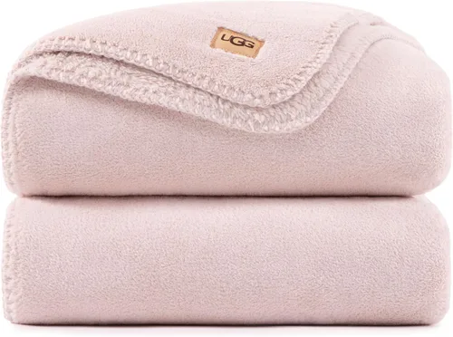 Vista 12 de UGG Whitecap Queen - Manta de forro polar de felpa, 90 x 90 pulgadas, color Se adapta a camas de tamaño Queen y Matrimonial, suave forro polar