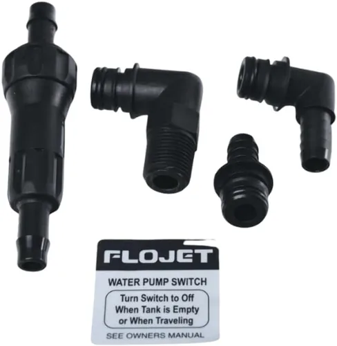 Vista 5 de Flojet 03526 – 144 A Triplex Bomba de Diafragma sistema automático de agua, 2,9 GPM 50 PSI, 12 V DC