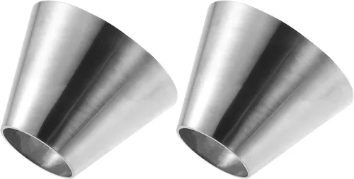 Vista 11 de X AUTOHAUX - Tubo de escape con mandril para coche, codo doblado, tubo de acero inoxidable 304, reductor concéntrico de 2.5" DE a 3" DE, 2 piezas