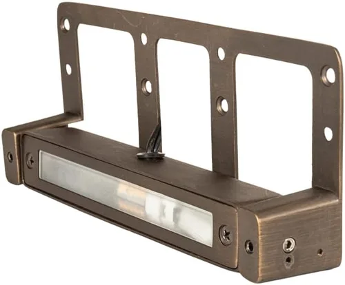 Vista 3 de VOLT Luz de latón giratoria G2 de 12 V (cable de plomo de 4 pies)