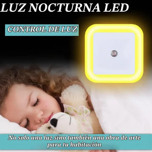 Vista 5 de Hortsun Paquete de 24 Luces Nocturnas LED que se Enchufan a la Pared con Sensor Inteligente de Oscuridad Automático, Luces Enchufables Automáticas