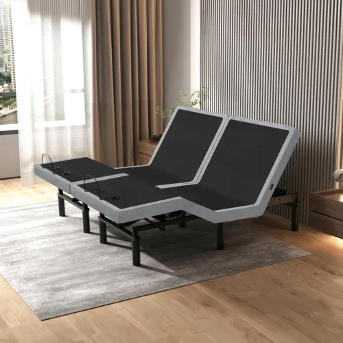 Vista 15 de Irvine Home Collection Base de Cama Ajustable Twin XL con Colchón de Espuma Viscoelástica de Gel Prime de 14 Pulgadas - Masaje Dual - Puertos USB