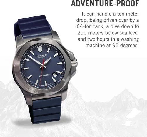 Vista 3 de Victorinox Reloj I.N.O.X. para hombre del ejército suizo