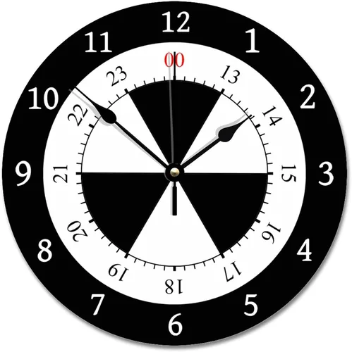 Vista 17 de ArogGeld Reloj de pared de madera de 12 pulgadas, funciona con pilas, silencioso, sin tictac, moderno, para dormitorio, sala de estar, decoración
