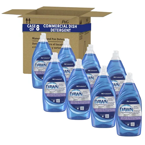 Vista 2 de Dawn Professional - Detergente de jabón líquido para lavavajillas, desengrasante a granel que elimina los alimentos grasos de ollas, sartenes
