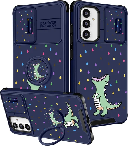 Vista 136 de Funda 2 en 1 para Samsung Galaxy S23 Ultra Flamingo para mujeres y niñas, diseño femenino de flamencos con cubierta deslizante para cámara y soporte