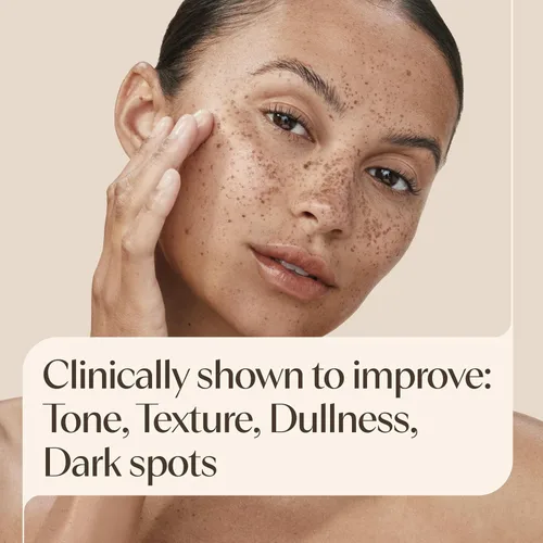 Vista 3 de Aveeno Hidratante facial diario positivamente radiante con protector solar SPF 15, hidratante facial hidratante con extracto de soja para mejorar