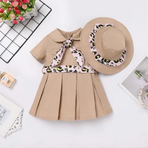 Vista 2 de AWIBMK Conjunto de ropa de verano para niñas recién nacidas + pantalones cortos florales + diadema