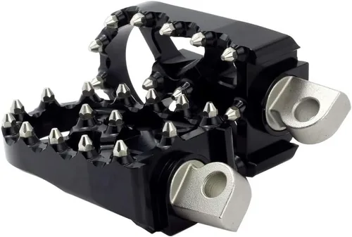Vista 4 de FLO MOTORSPORTS MX STYLE HARLEY DAVIDSON DYNA clavijas de pedal, Negro