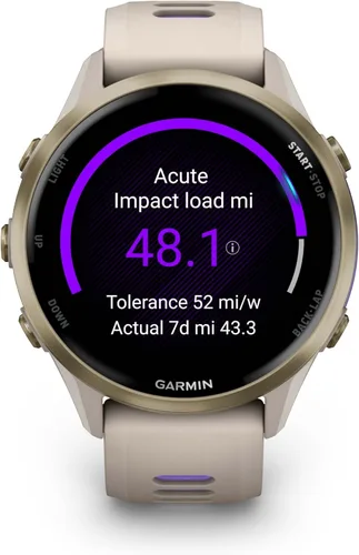 Vista 7 de Garmin Forerunner 955 - Reloj inteligente para correr con GPS y capacidad de carga solar, adaptado a triatletas, batería de larga duración, paquete