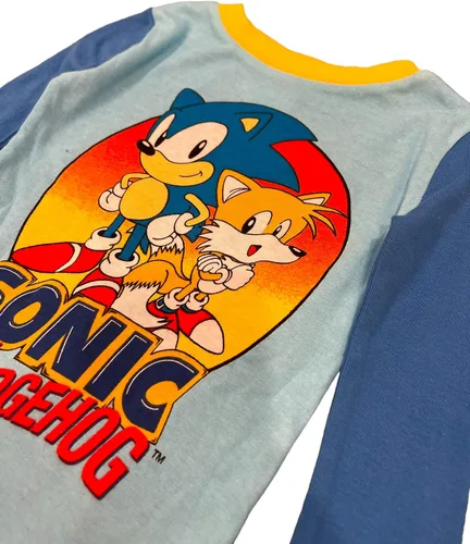 Vista 4 de Sonic The Hedgehog Pijama de algodón para niños