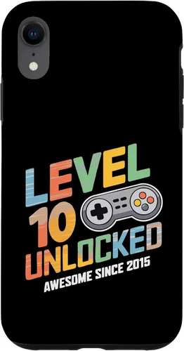 Vista 24 de iPhone 16 10 Unlocked Gamer 10th Birthday 2015 2025 gaming video ten Case