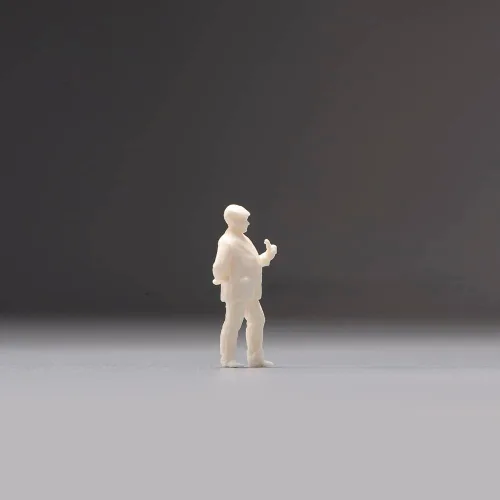 Vista 10 de Figuras en miniatura a escala 1:64, figura de acción de diorama, gente pequeña, accesorios de escena de resina, muñequeras, figuras de miniaturas