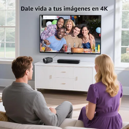 Vista 3 de Cable Matters Cable corto 4K Mini HDMI a HDMI de alta velocidad, 3 pies