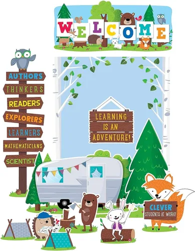 Vista 14 de Creative Teaching Press Tablero de anuncios 3D POP! Picket Fence (10173)