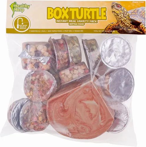 Vista 10 de Healthy Herp Fruit Mix - Comida instantánea para reptiles, accesorios de dragón barbudo y comida de dragón barbudo, mezcla nutritiva para dragones